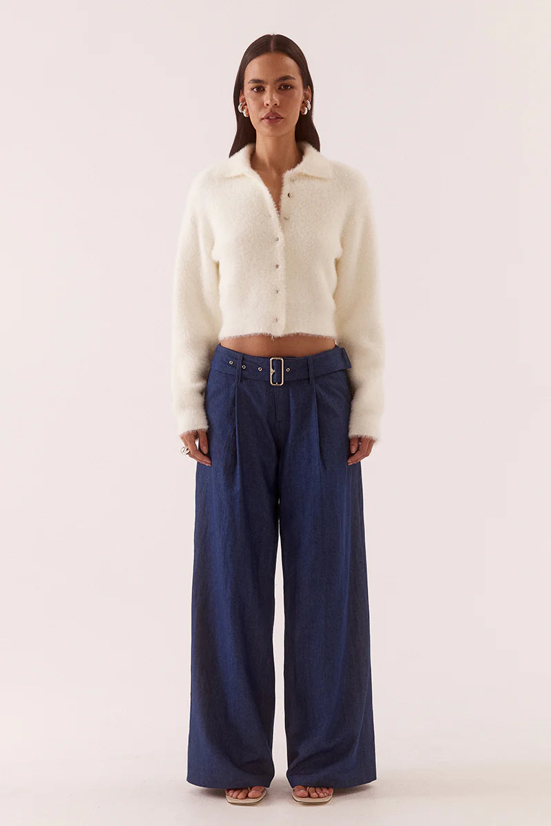 Fenna Knit Cardigan - Chalk