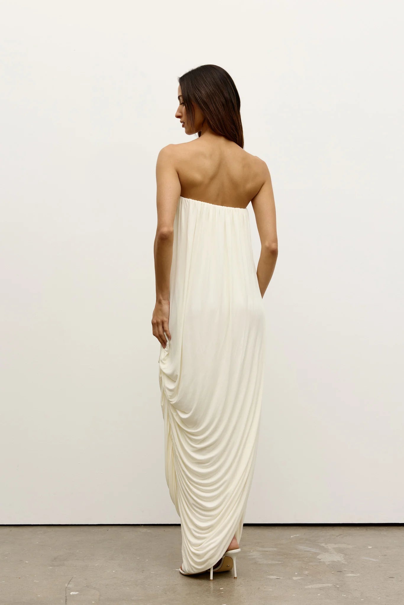 Callista Maxi Dress - Ivory