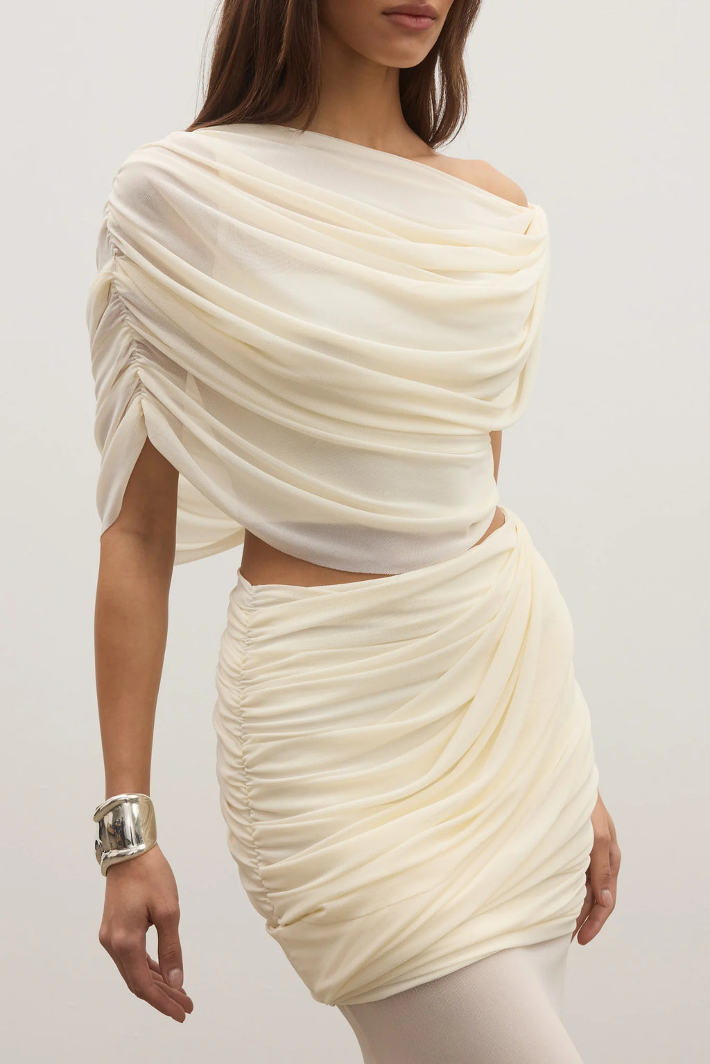 Alba Two-Piece Dress - Ivory