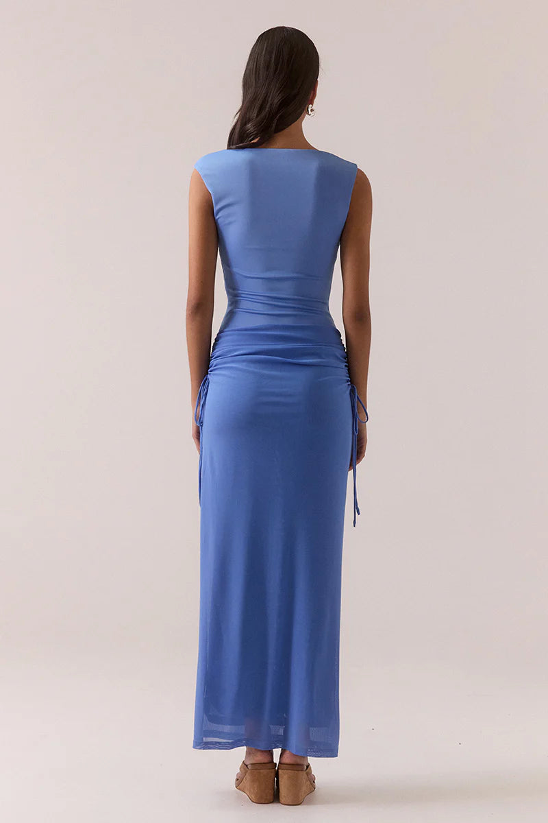 Ryen Dress - Cornflower blue