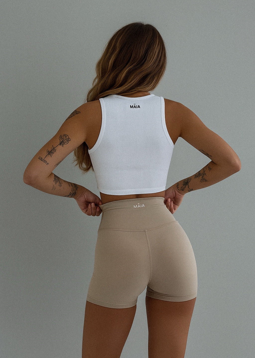 Mira Essential Shorts - High-Rise Form-Hugging Cycling Shorts