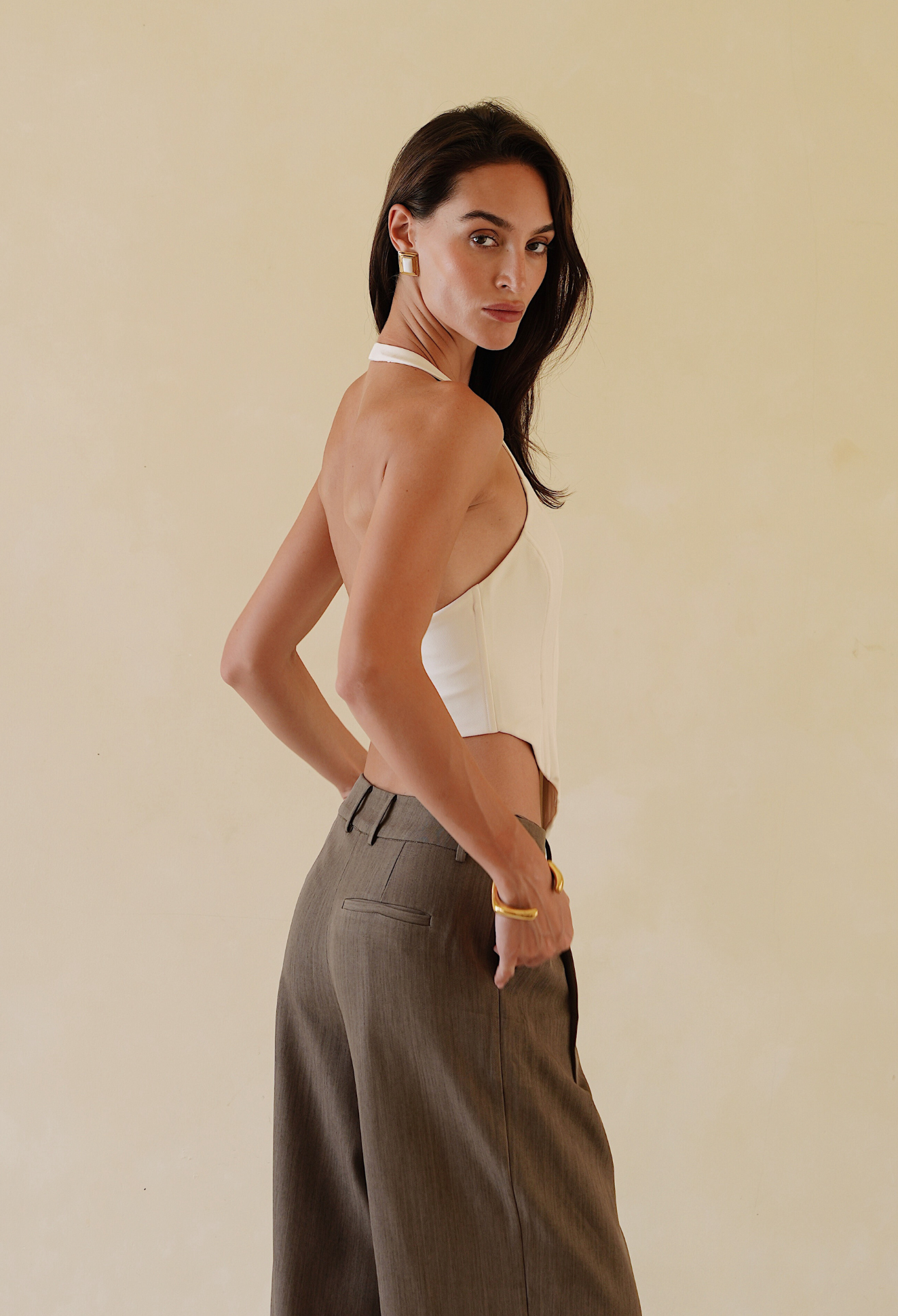 The Aurora Corset - Cream