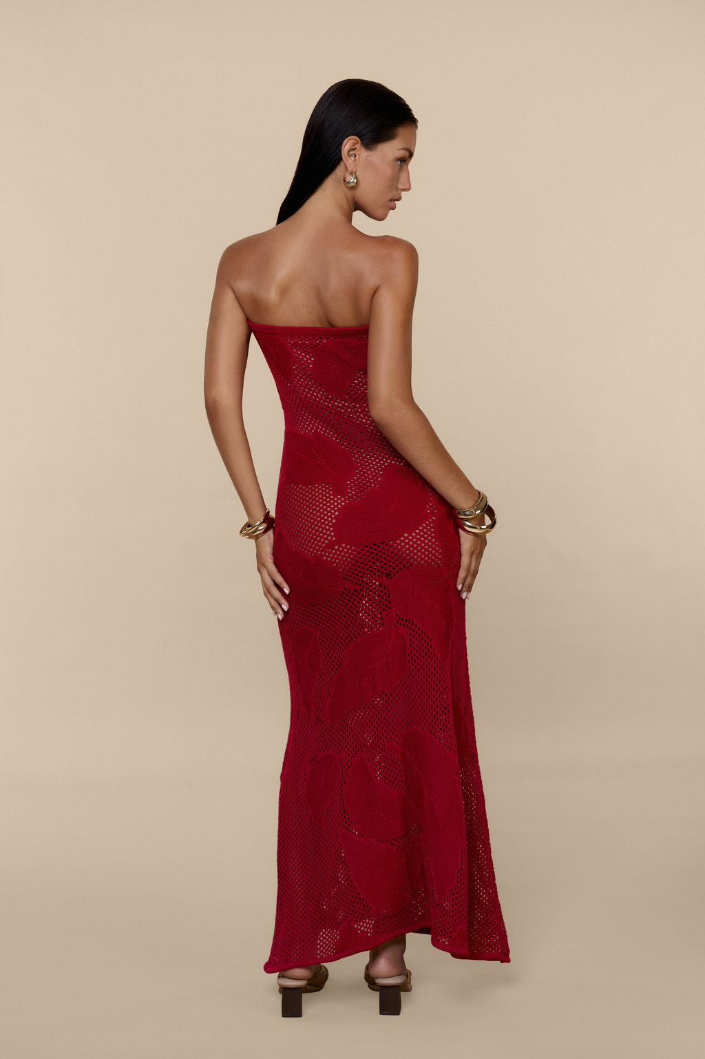Jasmin dress - Red