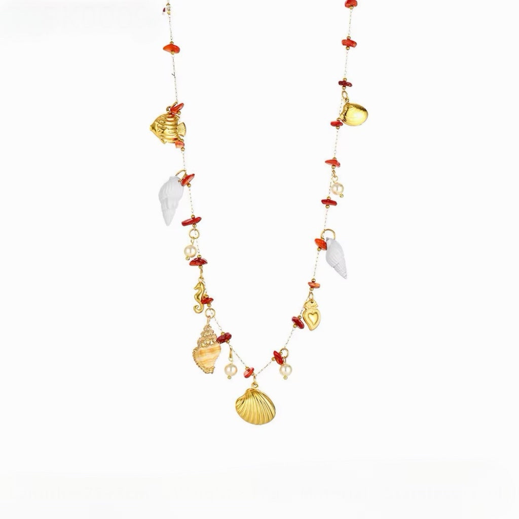 Amalfi Coral Belly Chain