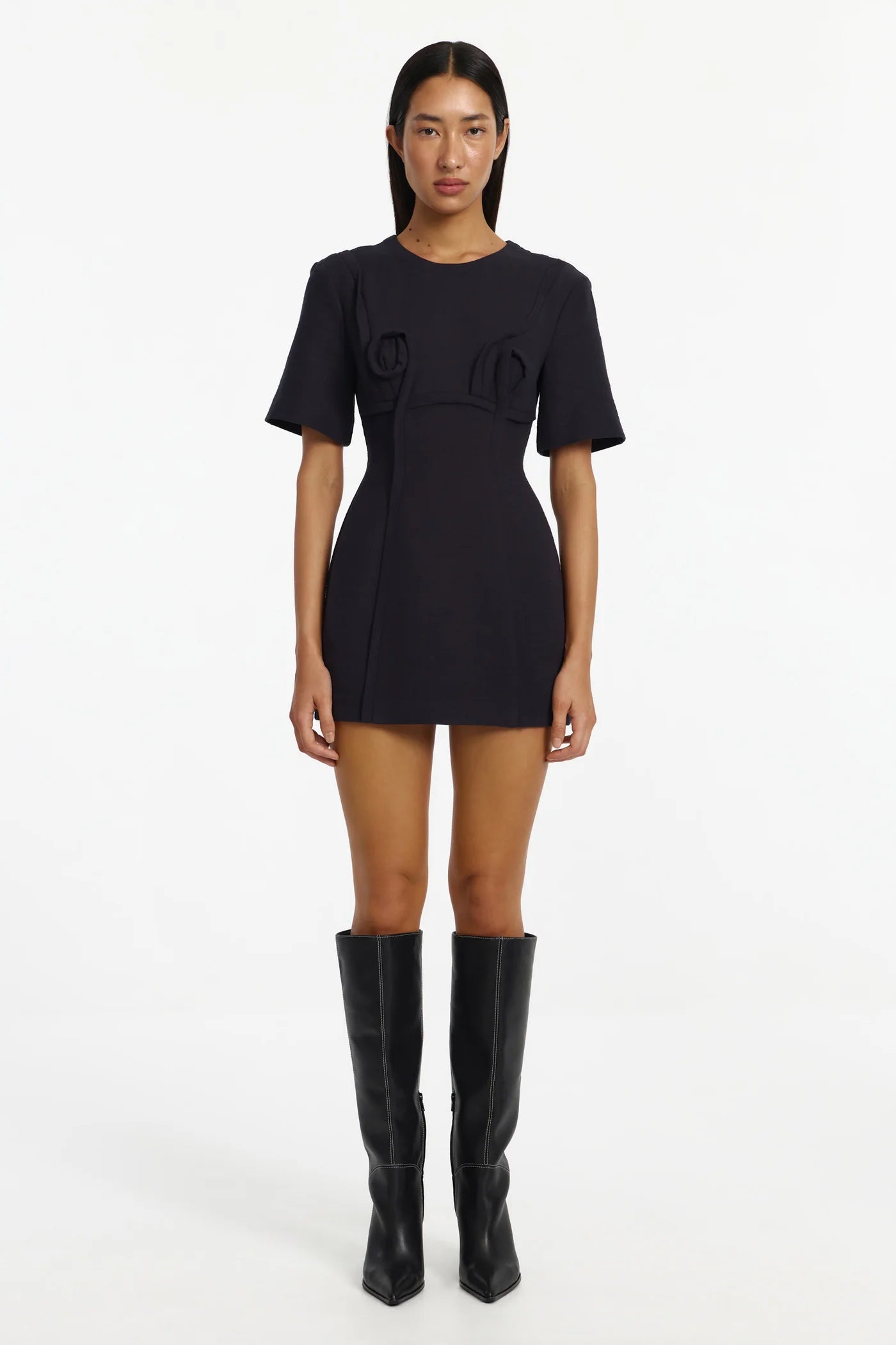 Vanesa Mini Dress - Black
