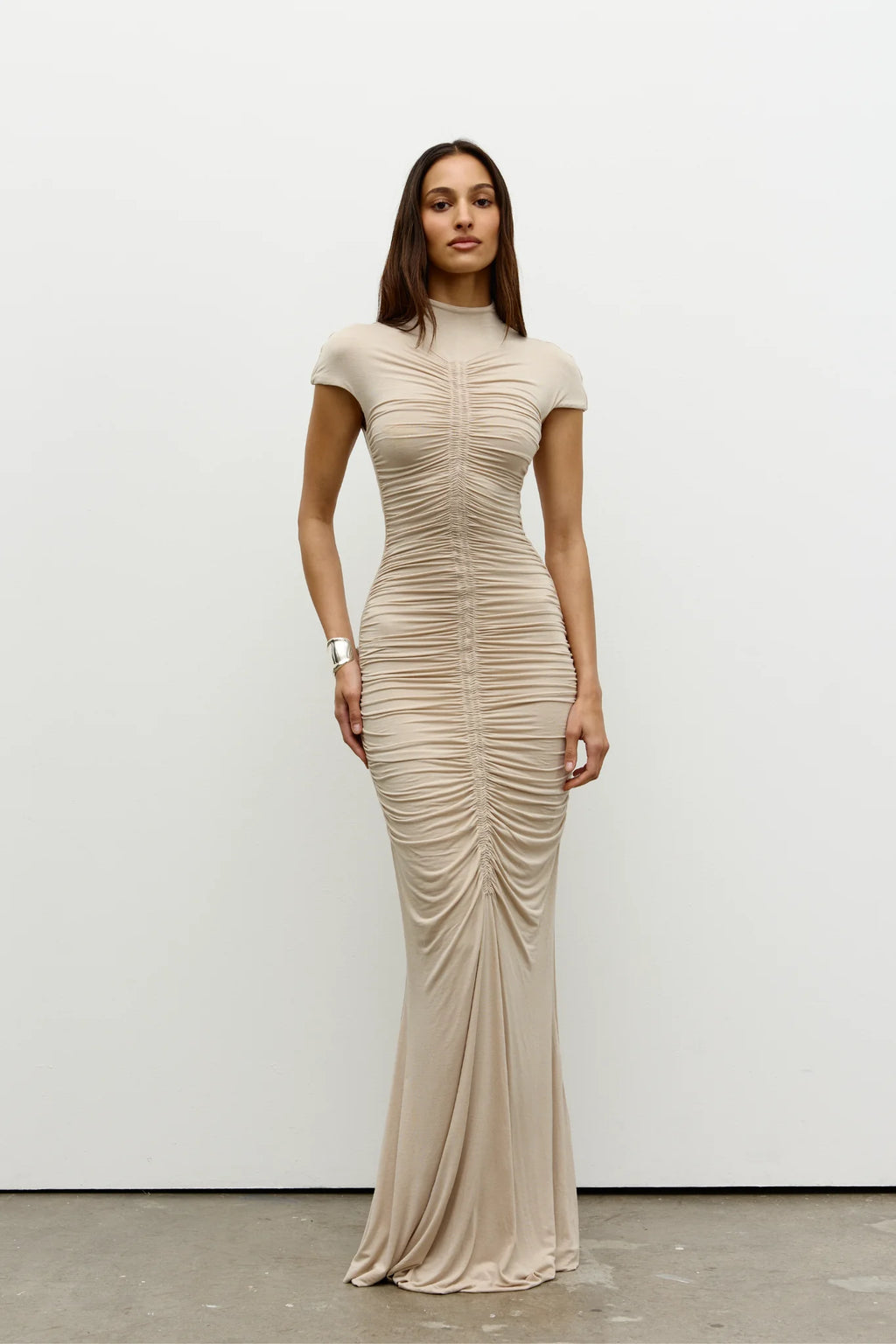 Rosalie Maxi Dress - Almond