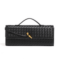 Ebony Woven Clutch – Ebony