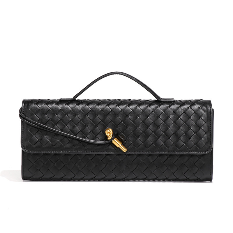 Ebony Woven Clutch – Ebony