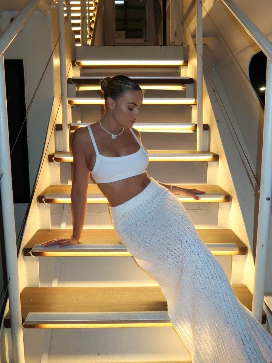 Ayla Ribbed Crop - Stylish & Comfortable Ribbed Crop Top