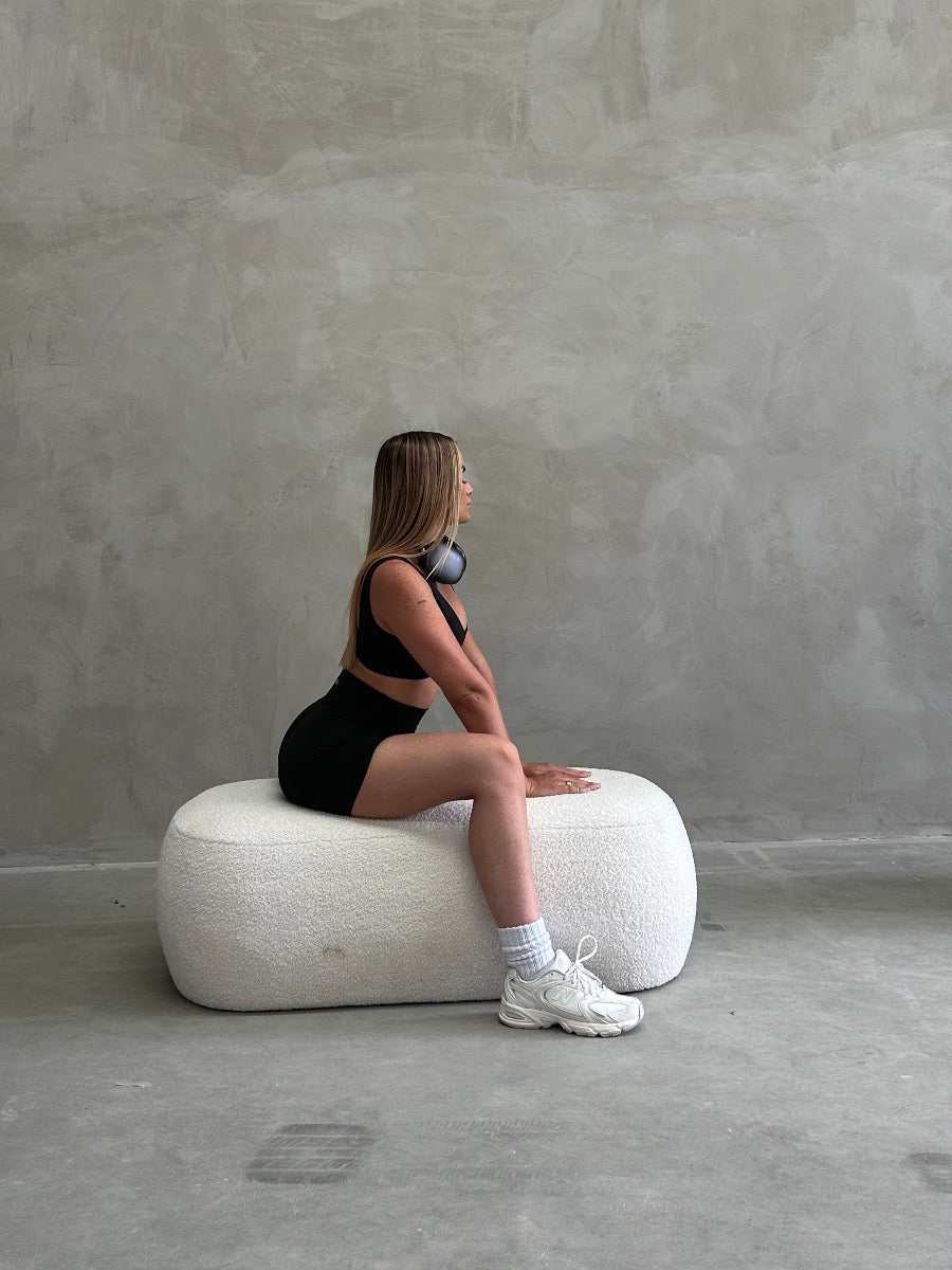 Mira Essential Shorts High-Rise Cycling Shorts Onyx Colour