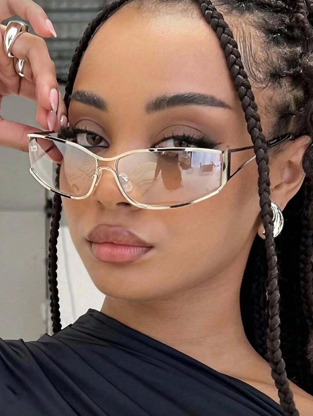 Bella Sunglasses – Silver