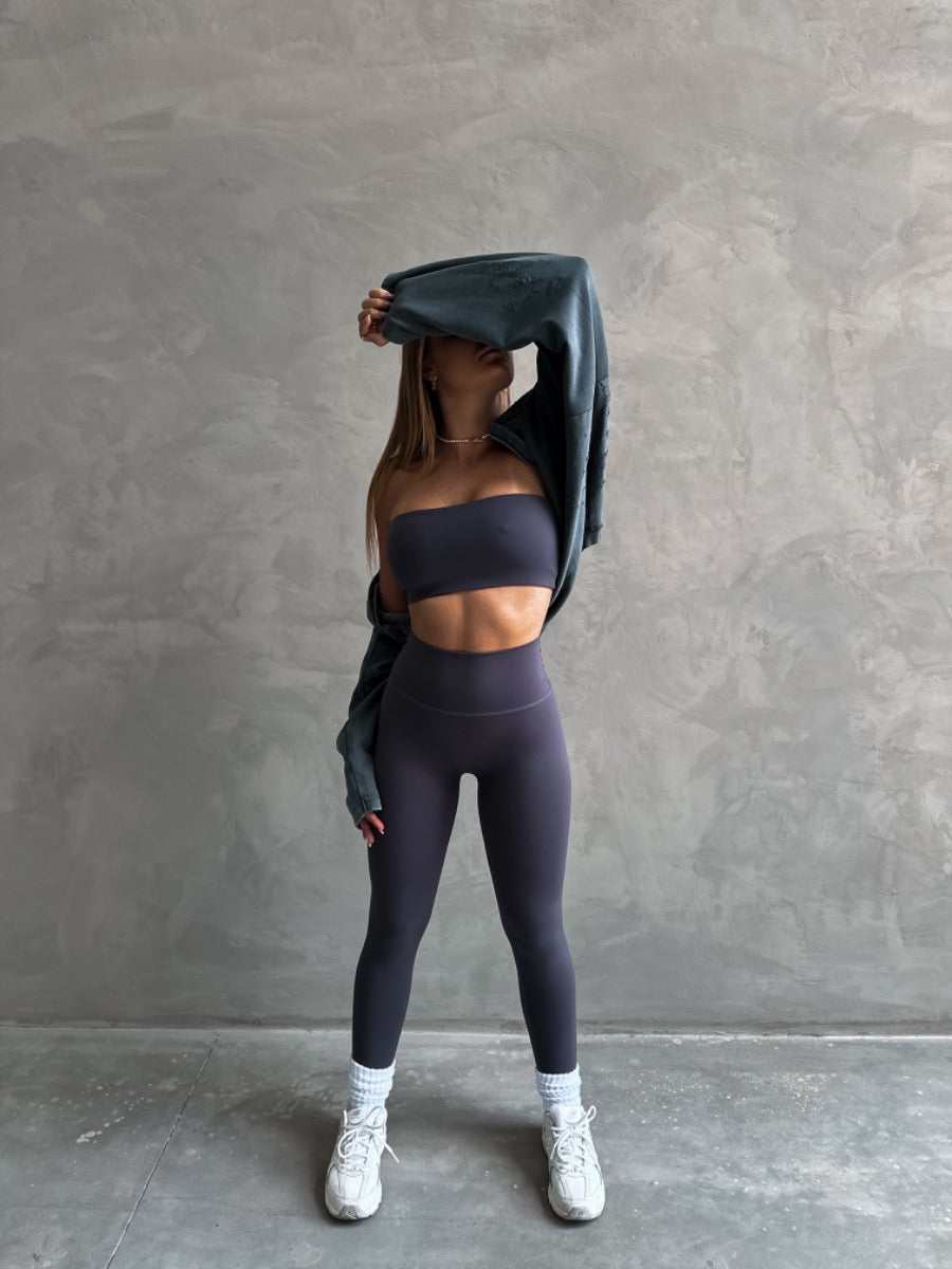 Amara Strapless Crop - Soft Stretchy Bandeau Top 