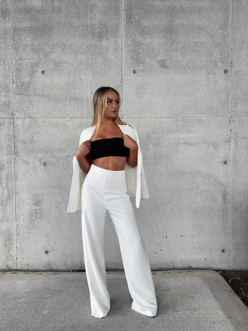 Amara Strapless Crop - Soft Stretchy Bandeau Top 