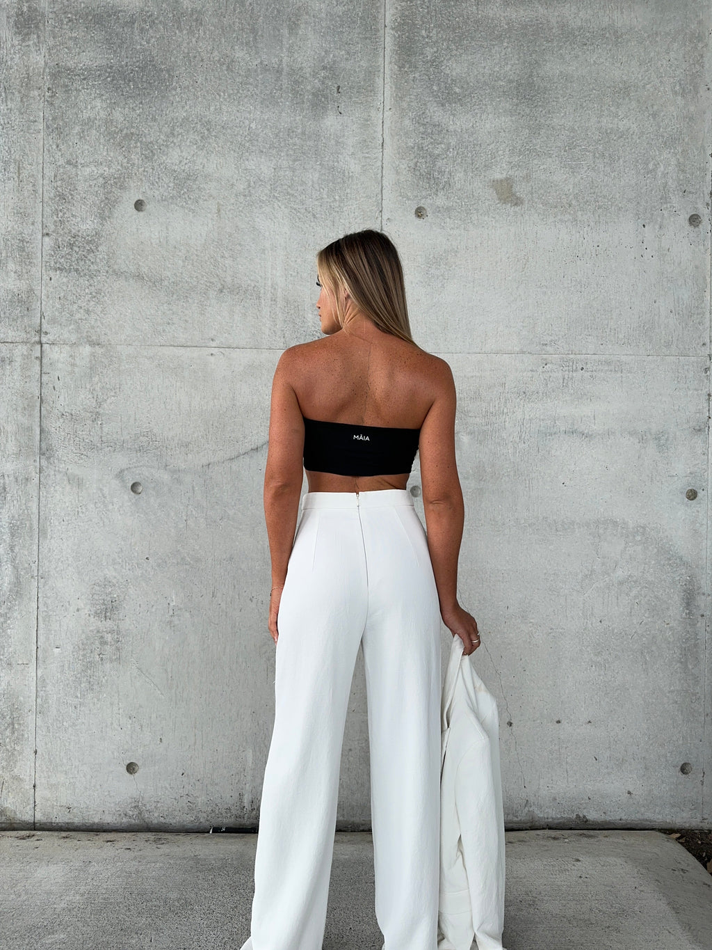 Amara Strapless Crop - Soft Stretchy Bandeau Top 