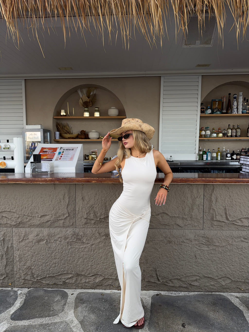 Charlotte Maxi Dress - Ivory