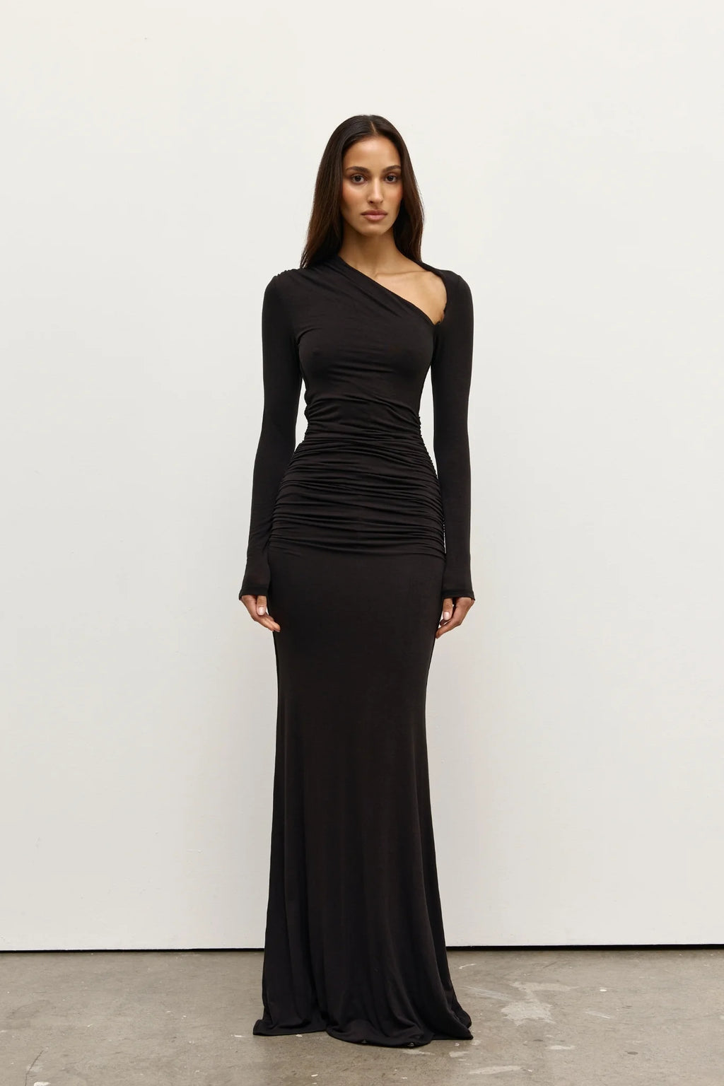 Inaya Maxi Dress - Shadow