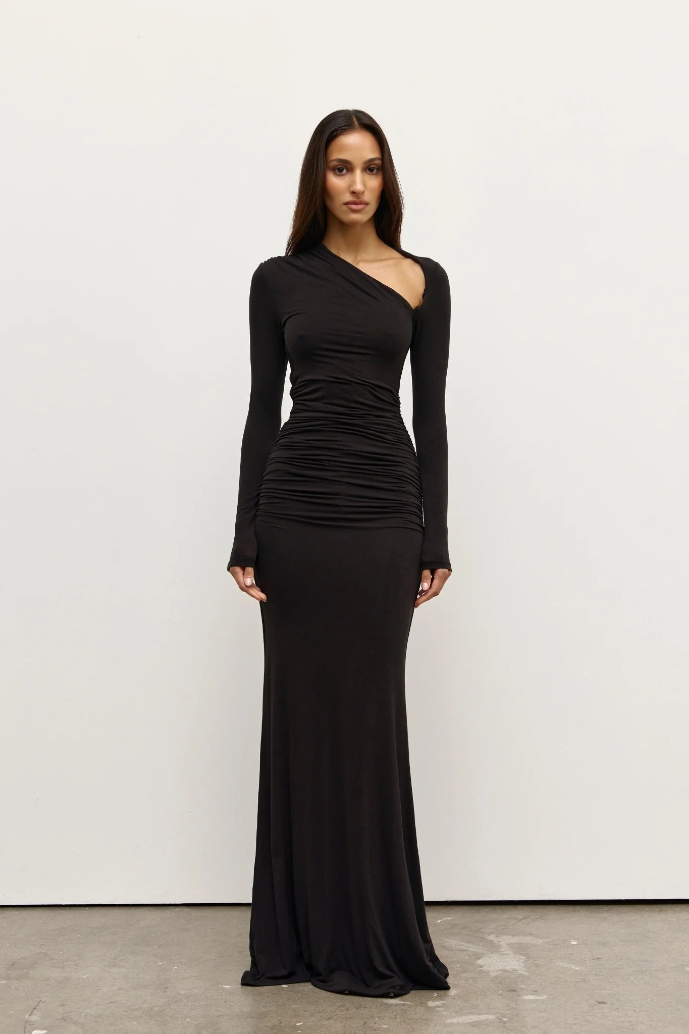 Inaya Maxi Dress - Shadow
