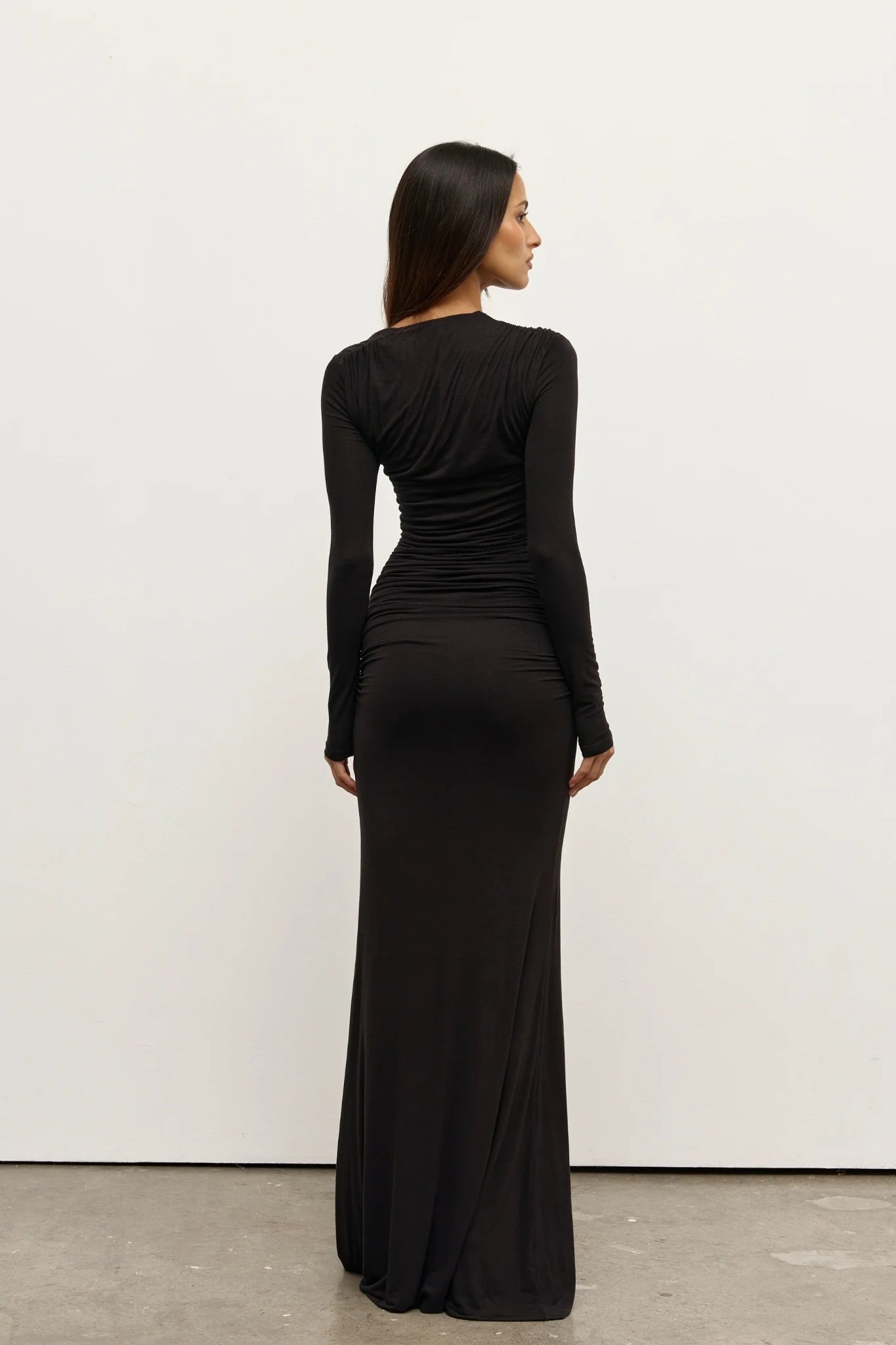 Inaya Maxi Dress - Shadow
