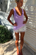 Reina Reversible Top - Lilac