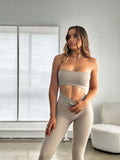 Amara Strapless Crop - Soft Stretchy Bandeau Top 
