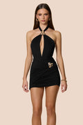 Portia Mini Dress - Black