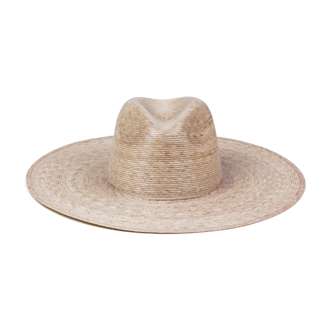 Palma Wide Fedora - Natural Straw