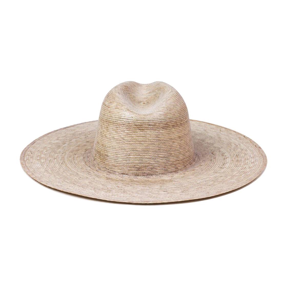 Palma Wide Fedora - Natural Straw