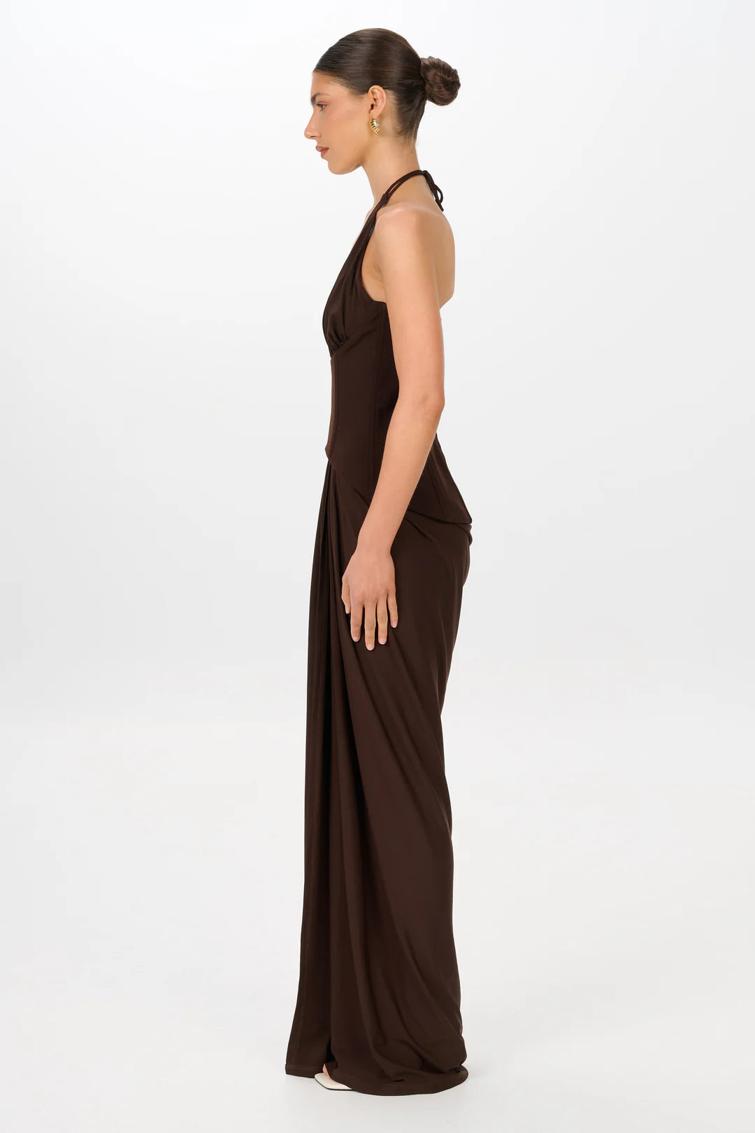 Landon Gown - Chocolate