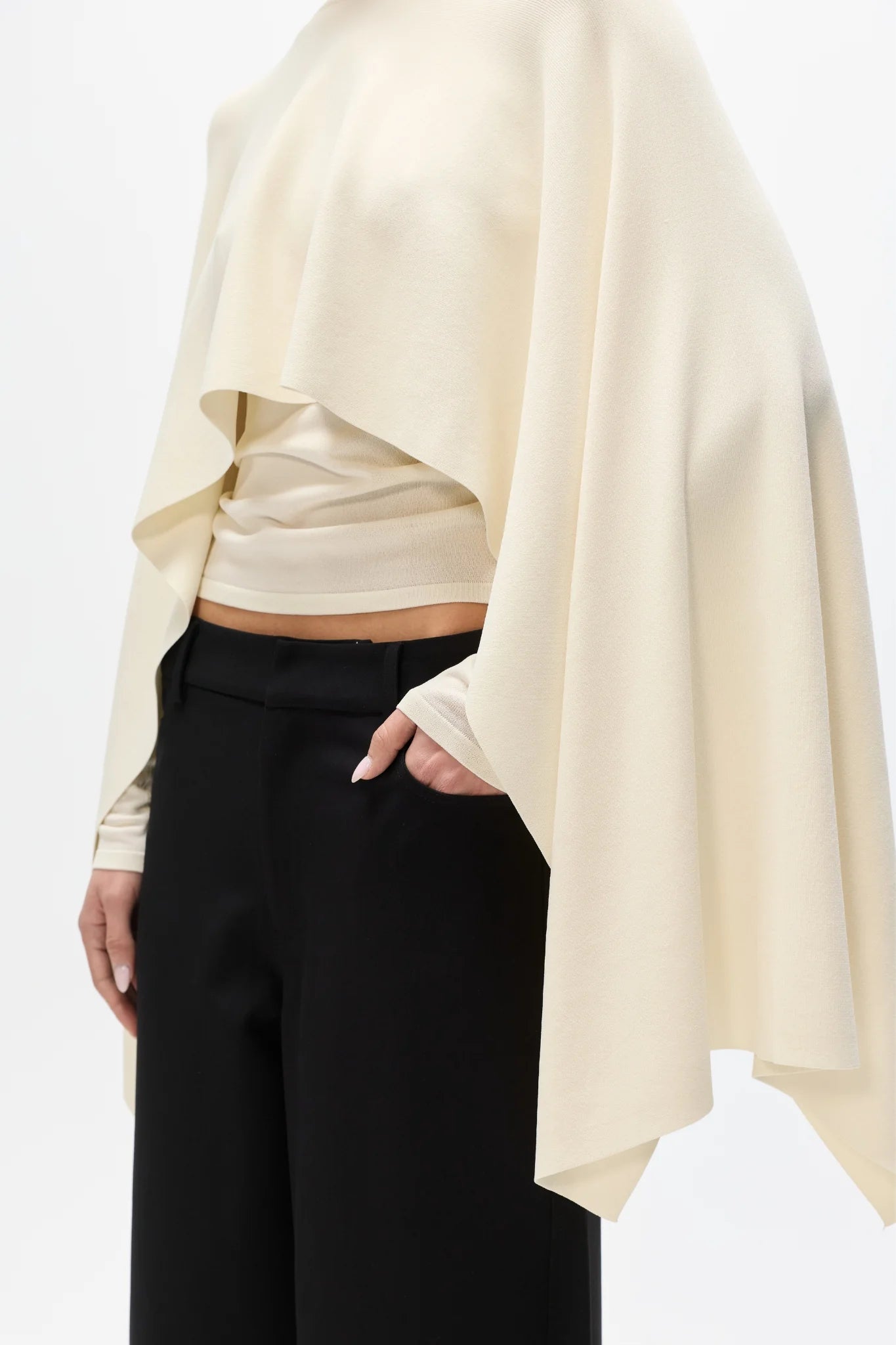 Sorella Poncho - Ivory