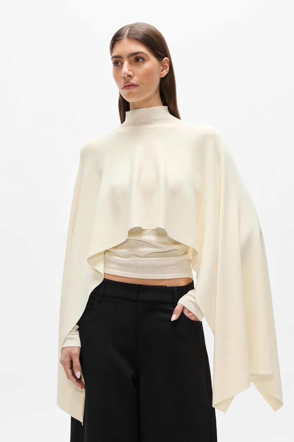 Sorella Poncho - Ivory