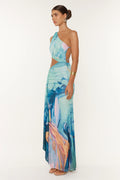 Tropea One-Shoulder Cut-Out Maxi - Neha
