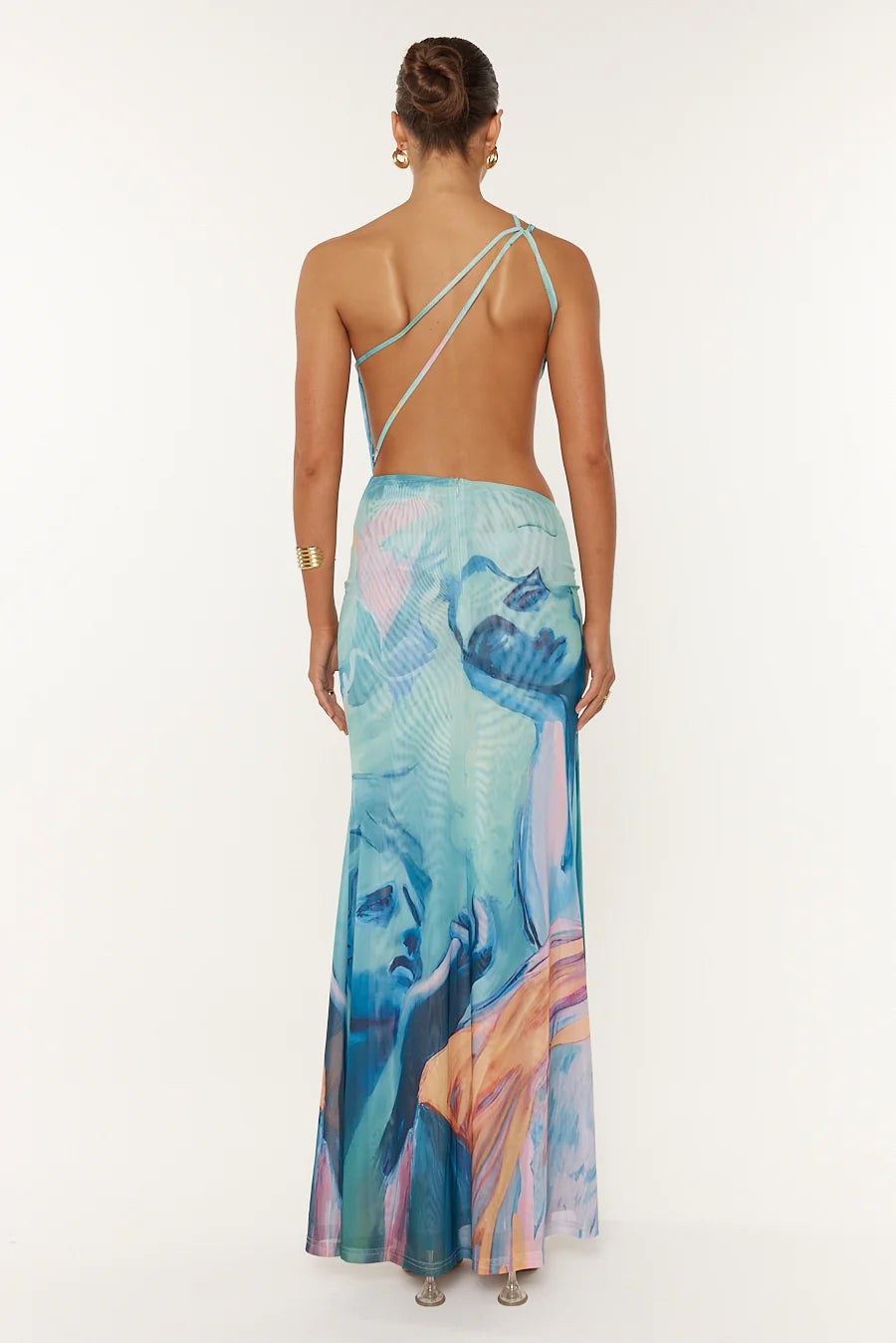 Tropea One-Shoulder Cut-Out Maxi - Neha