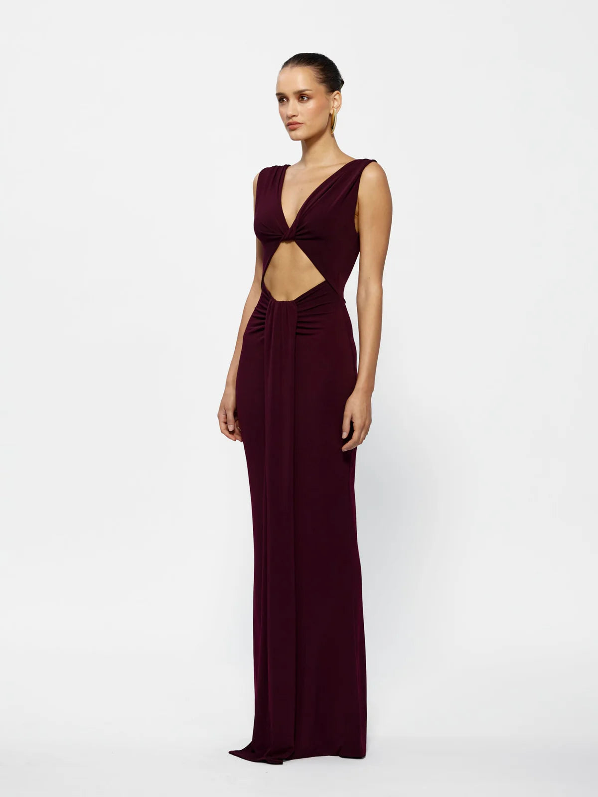 Faith Dress - Black Cherry