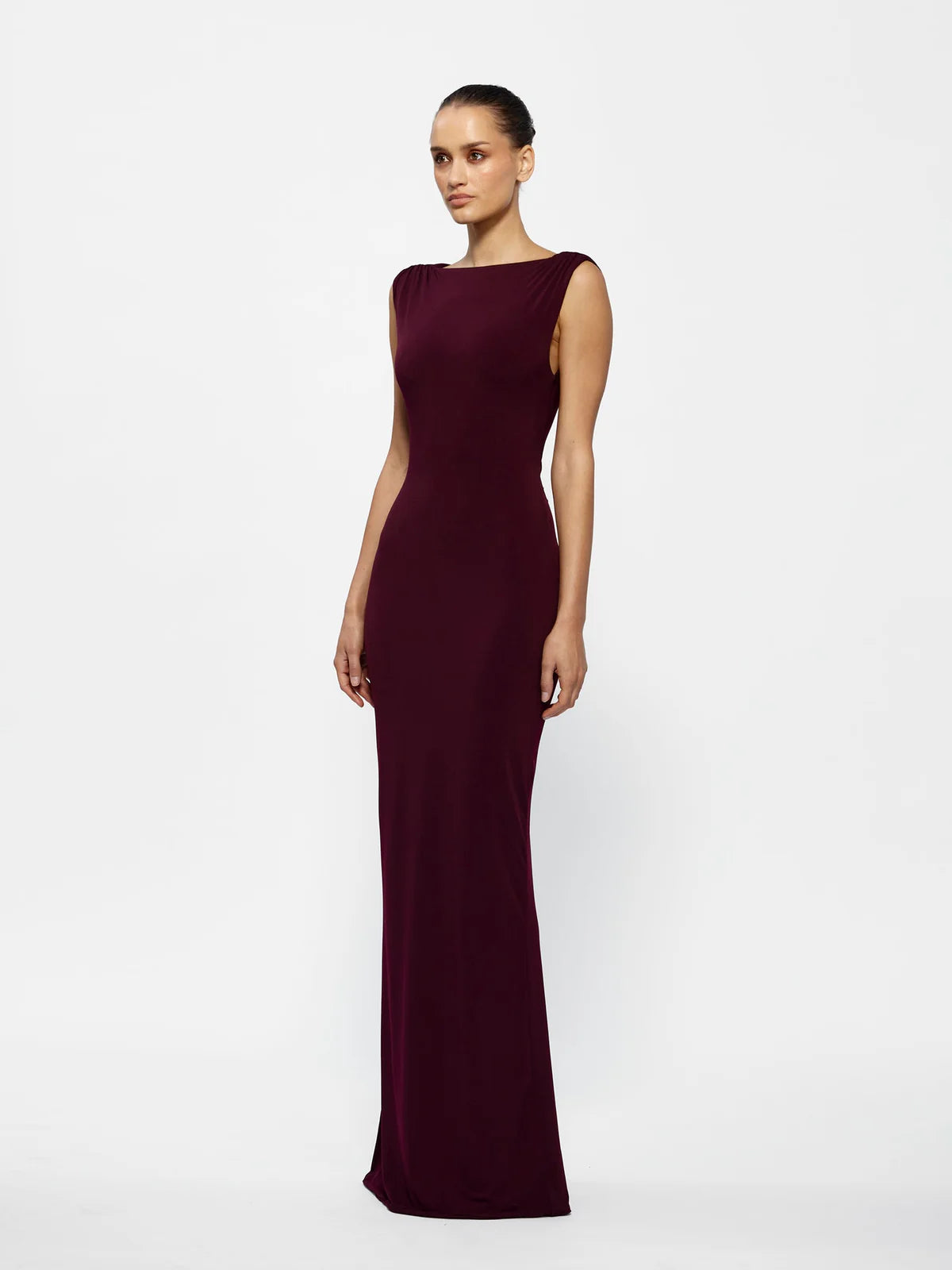 Faith Dress - Black Cherry
