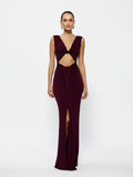 Faith Dress - Black Cherry