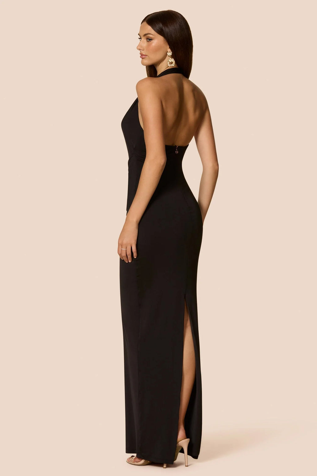 Leoni Halter Maxi - Black