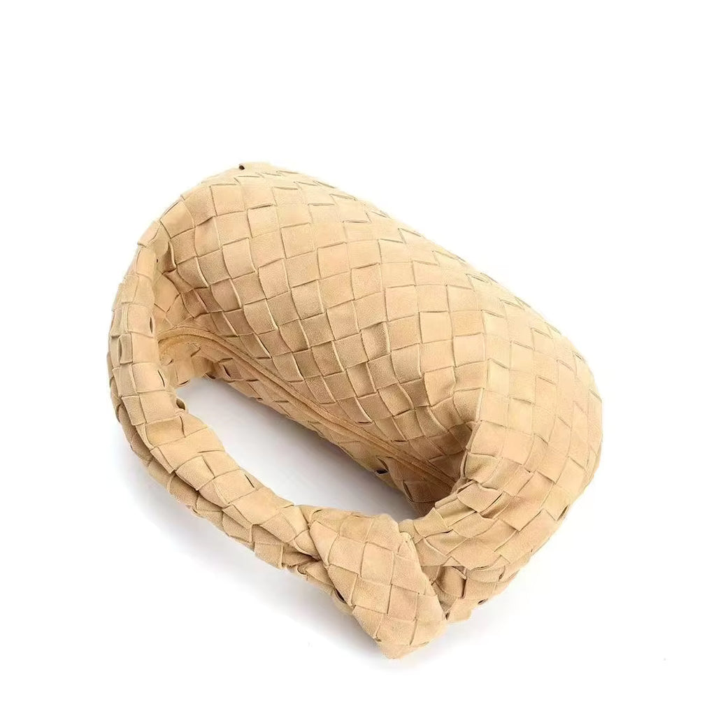 Amora Suede Handbag - Milk Mustard